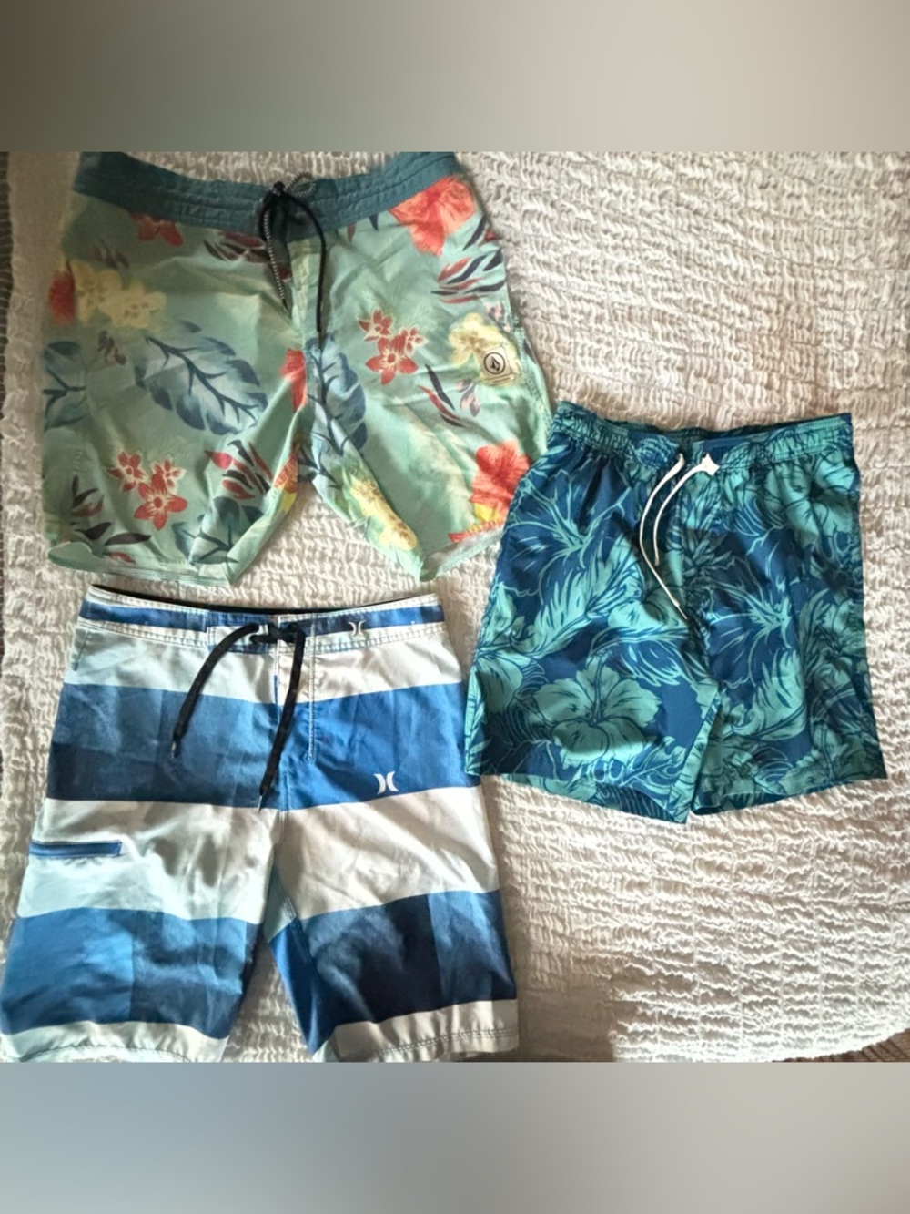 Swim trunks men’s size small/medium,- bundle of 3